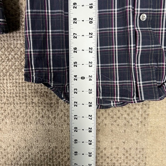 ARIAT PRO SERIES Boys Plaid Long Sleeve Button Down Shirt Size L 14-16 - Picture 6 of 7